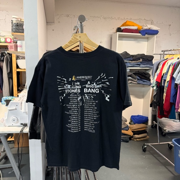 2005 Rolling Stones Tour Band T-shirt in Black - Picture 4 of 5